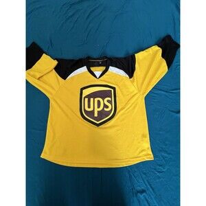 Hughes #1 UPS Sports Jersey T Shirt Top -XL/TG